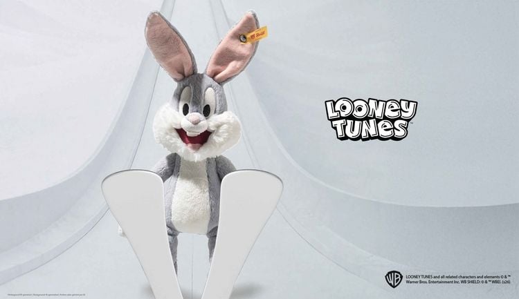 Produktbild: Steiff 024672 - Bugs Bunny, Pl&uuml;sch, 32 cm