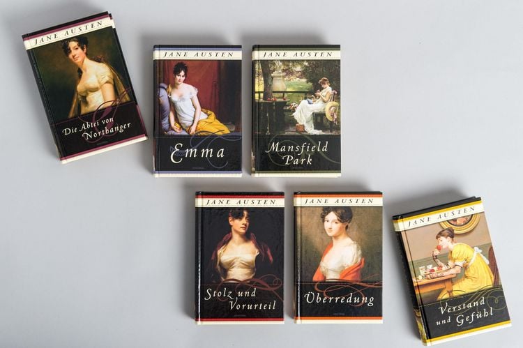 Produktbild: Jane Austen, Die gro&szlig;en Romane