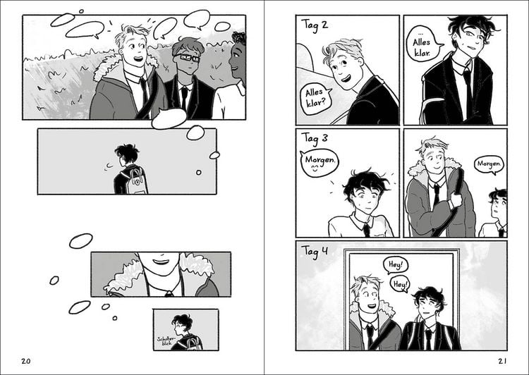Produktbild: Heartstopper Volume 1 (deutsche Hardcover-Ausgabe)