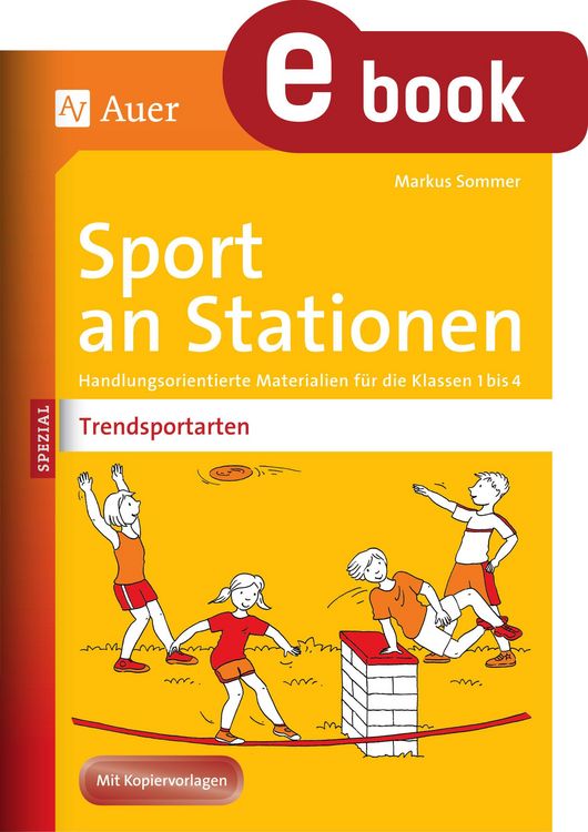 Produktbild: Sport an Stationen Spezial Trendsportarten 1-4