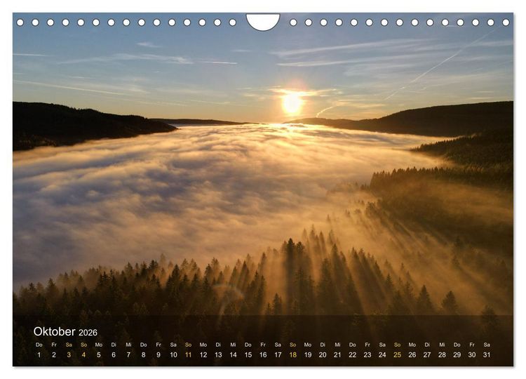 Produktbild: Faszination Schwarzwald (Wandkalender 2026 DIN A4 quer), CALVENDO Monatskalender