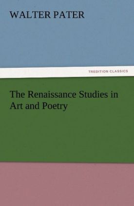 Produktbild: The Renaissance Studies in Art and Poetry