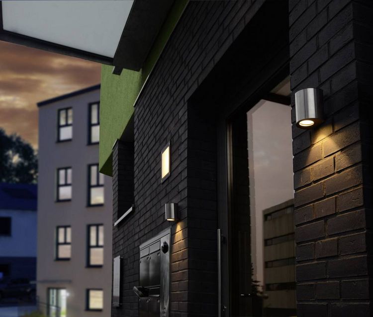 Produktbild: Lutec Ilumi ST5010 LED-Au&szlig;enwandleuchte 6W Edelstahl