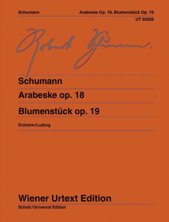 Produktbild: Schumann, R: Arabeske und Blumenstück
