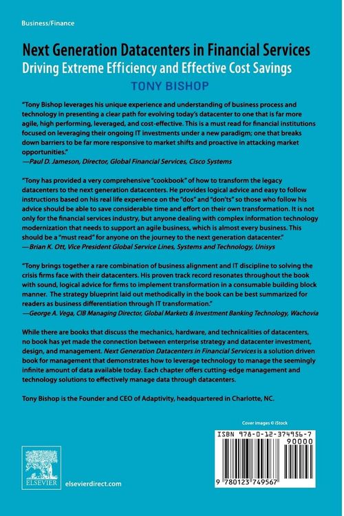 Produktbild: Next Generation Datacenters in Financial Services