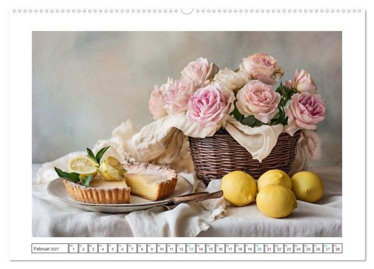 Produktbild: Mediterrane Genussmomente (hochwertiger Premium Wandkalender 2027 DIN A2 quer), Kunstdruck in Hochglanz