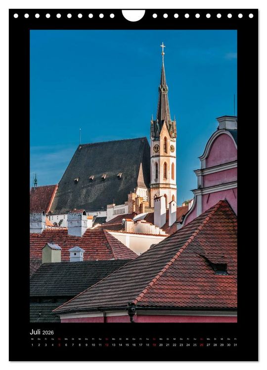 Produktbild: Cesky Krumlov Krumau (Wandkalender 2026 DIN A4 hoch), CALVENDO Monatskalender