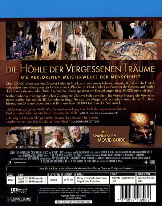 Produktbild: Die H&ouml;hle der vergessenen Tr&auml;ume 3D