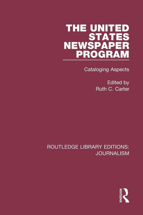 Produktbild: The United States Newspaper Program