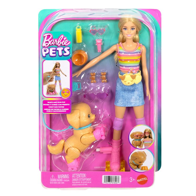 Produktbild: Barbie Skate 'N Run Puppe.JMJ44