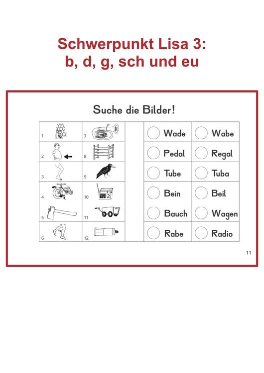 Produktbild: Lesen mit Lisa - Heft 3