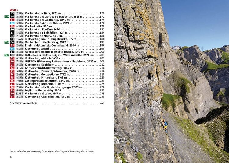 Produktbild: Klettersteige Schweiz