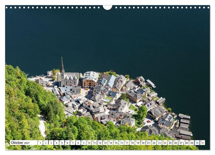 Produktbild: Hallstatt und der Hallst&auml;tter See (Wandkalender 2027 DIN A3 quer), CALVENDO Monatskalender