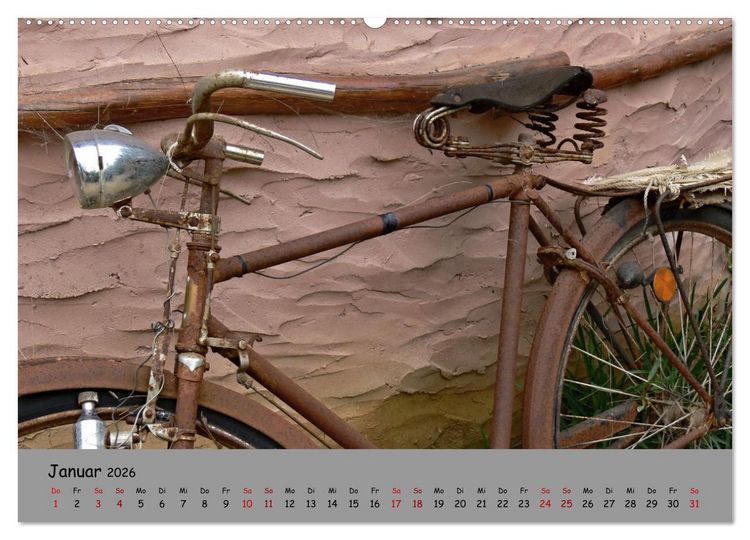 Produktbild: Liebe zum Fahrrad (Wandkalender 2026 DIN A2 quer), CALVENDO Monatskalender