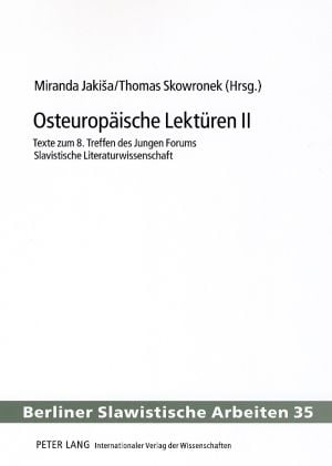 Produktbild: Osteuropaeische Lektueren II