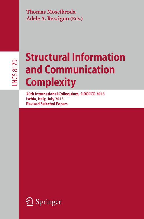 Produktbild: Structural Information and Communication Complexity