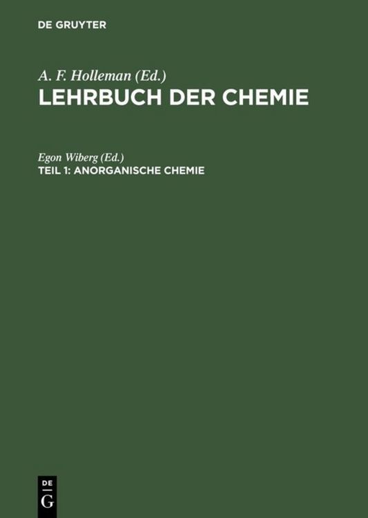 Produktbild: Anorganische Chemie