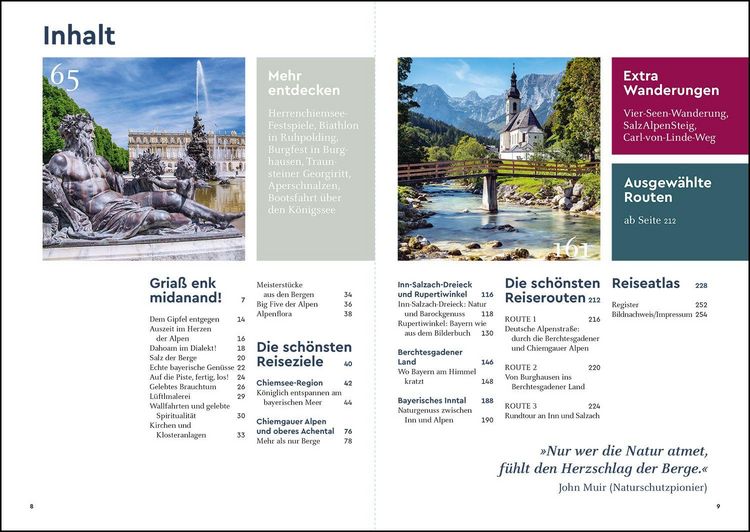 Produktbild: KUNTH Unterwegs im Chiemgau und im Berchtesgadener Land