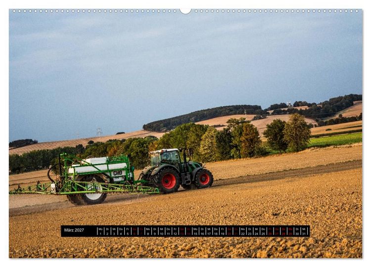 Produktbild: Landwirtschaft - Von der Saat bis zur Ernte (hochwertiger Premium Wandkalender 2027 DIN A2 quer), Kunstdruck in Hochglanz