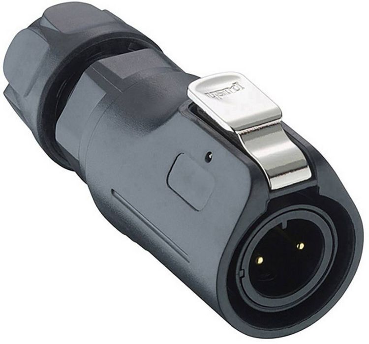 Produktbild: Lutronic 0250 05 Rundsteckverbinder Stecker, gerade Gesamtpolzahl: 5 1St.