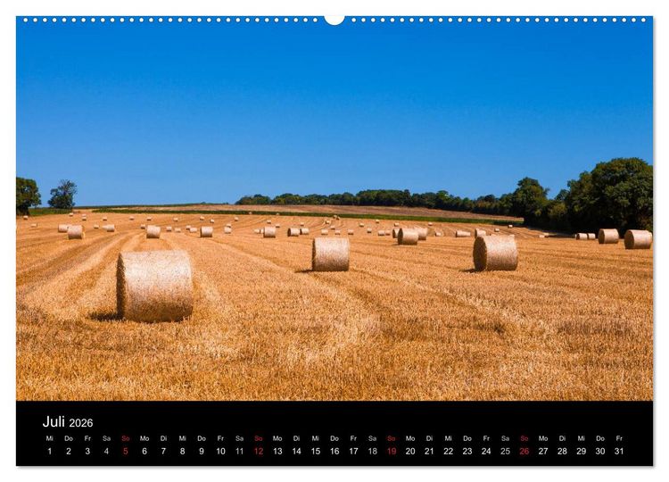 Produktbild: Normandie (hochwertiger Premium Wandkalender 2026 DIN A2 quer), Kunstdruck in Hochglanz