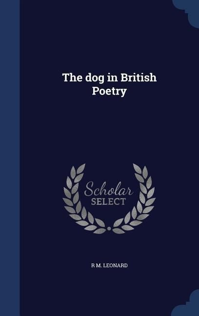 Produktbild: The dog in British Poetry