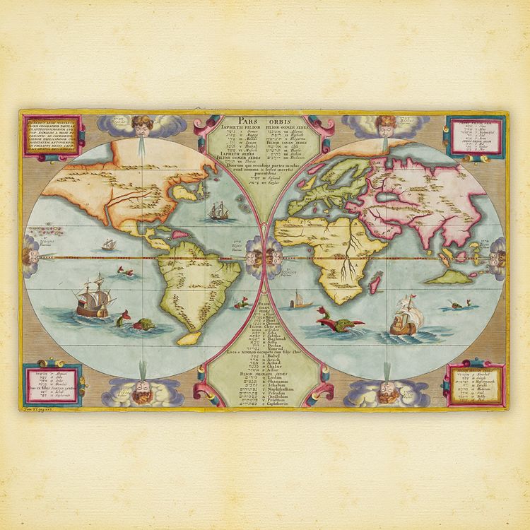 Produktbild: Antique Maps 2024
