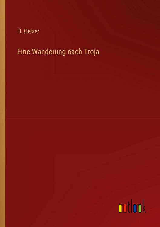 Produktbild: Eine Wanderung nach Troja