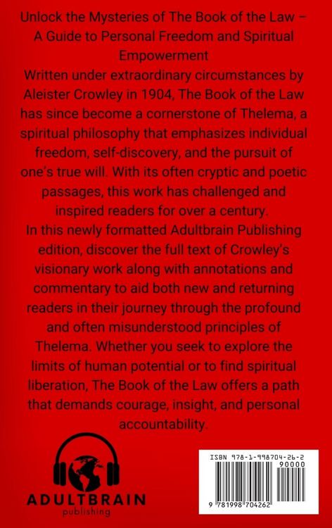 Produktbild: The Book of the Law
