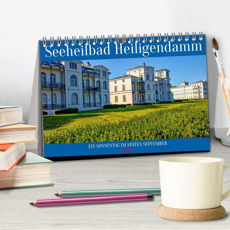 Produktbild: Seeheilbad Heiligendamm (Tischkalender 2026 DIN A5 quer), CALVENDO Monatskalender
