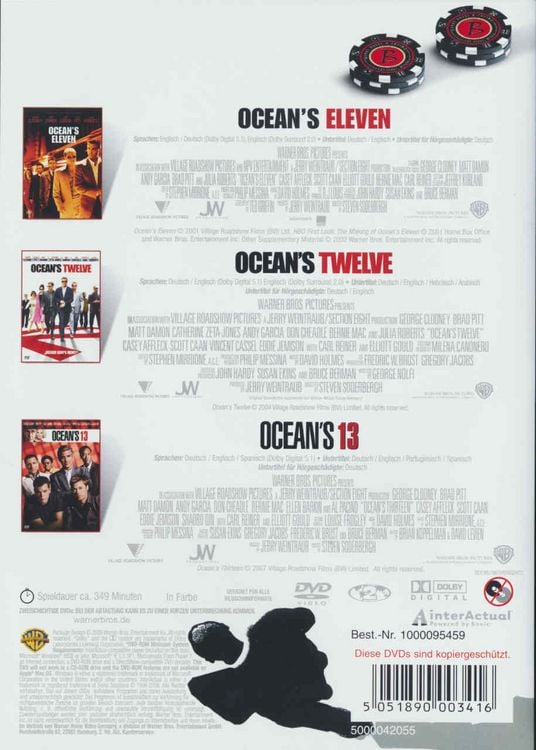 Produktbild: Ocean's Trilogie [3 DVDs]