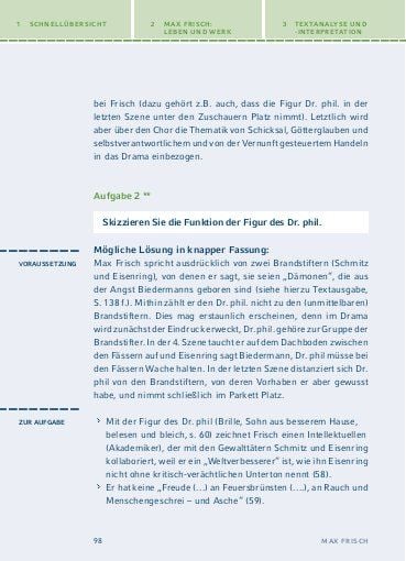 Produktbild: Biedermann und die Brandstifter von Max Frisch