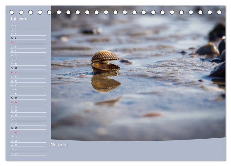 Produktbild: Hooksiel im Friesland (Tischkalender 2026 DIN A5 quer), CALVENDO Monatskalender