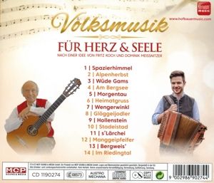 Produktbild: Volksmusik f&uuml;r Herz & Seele