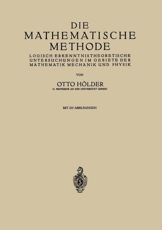 Produktbild: Die Mathematische Methode