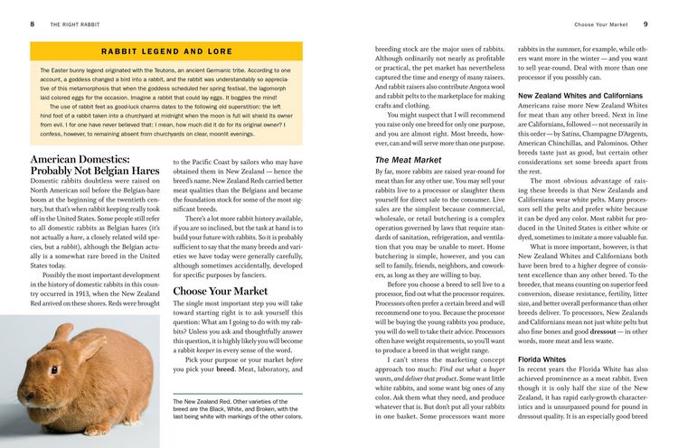 Produktbild: Storey's Guide to Raising Rabbits, 5th Edition