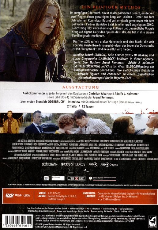 Produktbild: Oderbruch - Staffel 1 [3 DVDs]