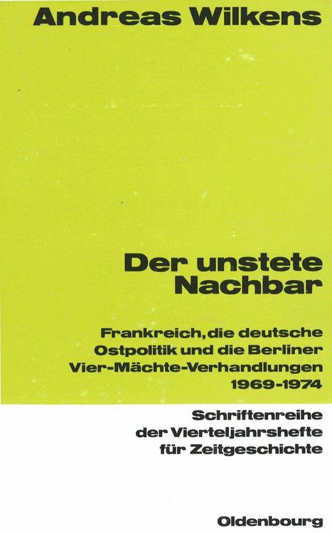 Produktbild: Der unstete Nachbar