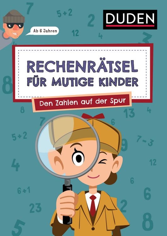Produktbild: Rechenr&auml;tsel f&uuml;r mutige Kinder - Den Zahlen auf der Spur - ab 6 Jahren