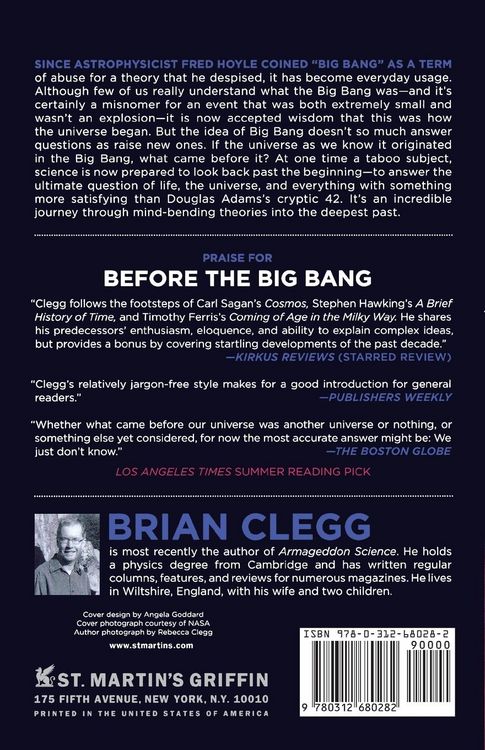 Produktbild: Before the Big Bang