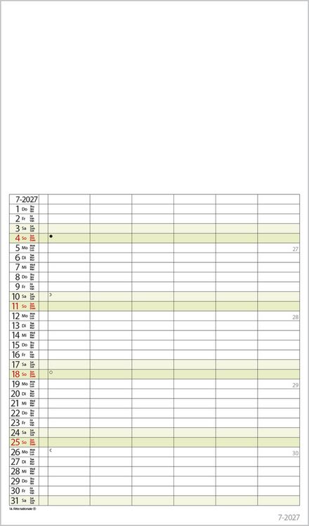 Produktbild: FMB Familienplaner XL 2027
