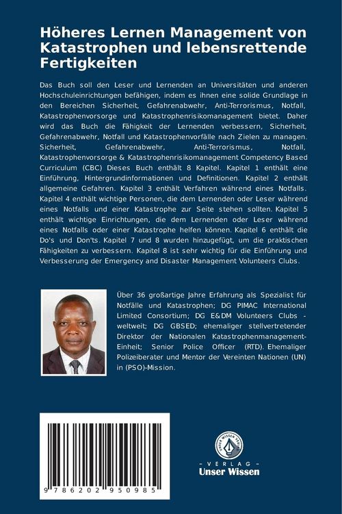 Produktbild: H&ouml;heres Lernen Management von Katastrophen und lebensrettende Fertigkeiten
