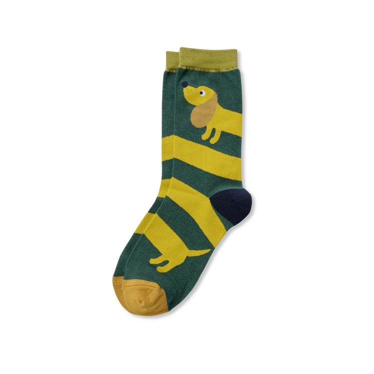 Produktbild: Socken "1 Meter Dachshund", Gr&ouml;&szlig;e 36-41