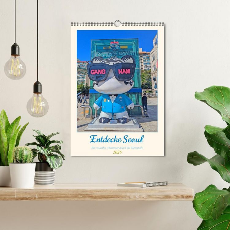 Produktbild: Entdecke Seoul (Wandkalender 2026 DIN A3 hoch), CALVENDO Monatskalender