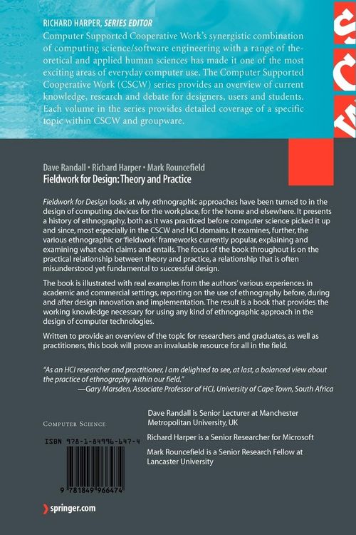 Produktbild: Fieldwork for Design