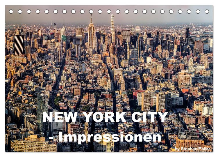 Produktbild: New York City - Impressionen (Tischkalender 2026 DIN A5 quer), CALVENDO Monatskalender