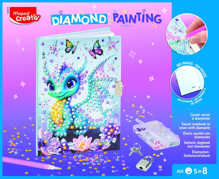 Produktbild: Maped Kreativ-Set diamond painting Tagebuch