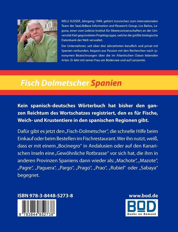 Produktbild: Fisch Dolmetscher Spanien