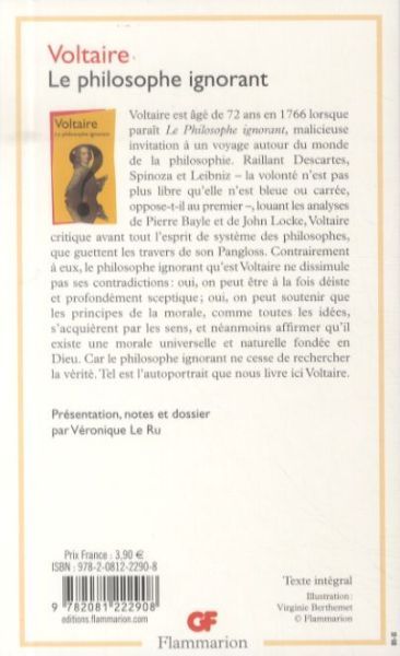 Produktbild: Le philosophe ignorant