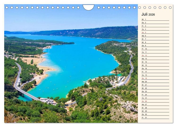 Produktbild: Verzaubernde Provence (Wandkalender 2026 DIN A4 quer), CALVENDO Monatskalender